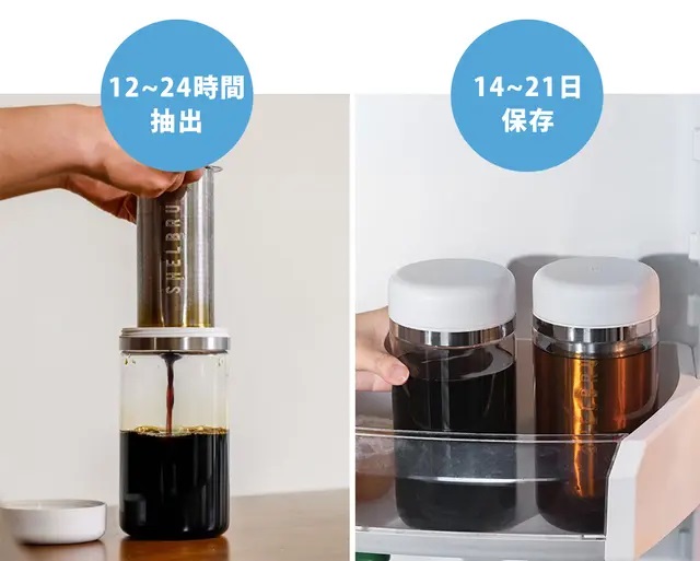 SHELBRU シェルブリュ coldbrew system pro コールドブリューシステムプロ カラフェ＆ブルーワーセット