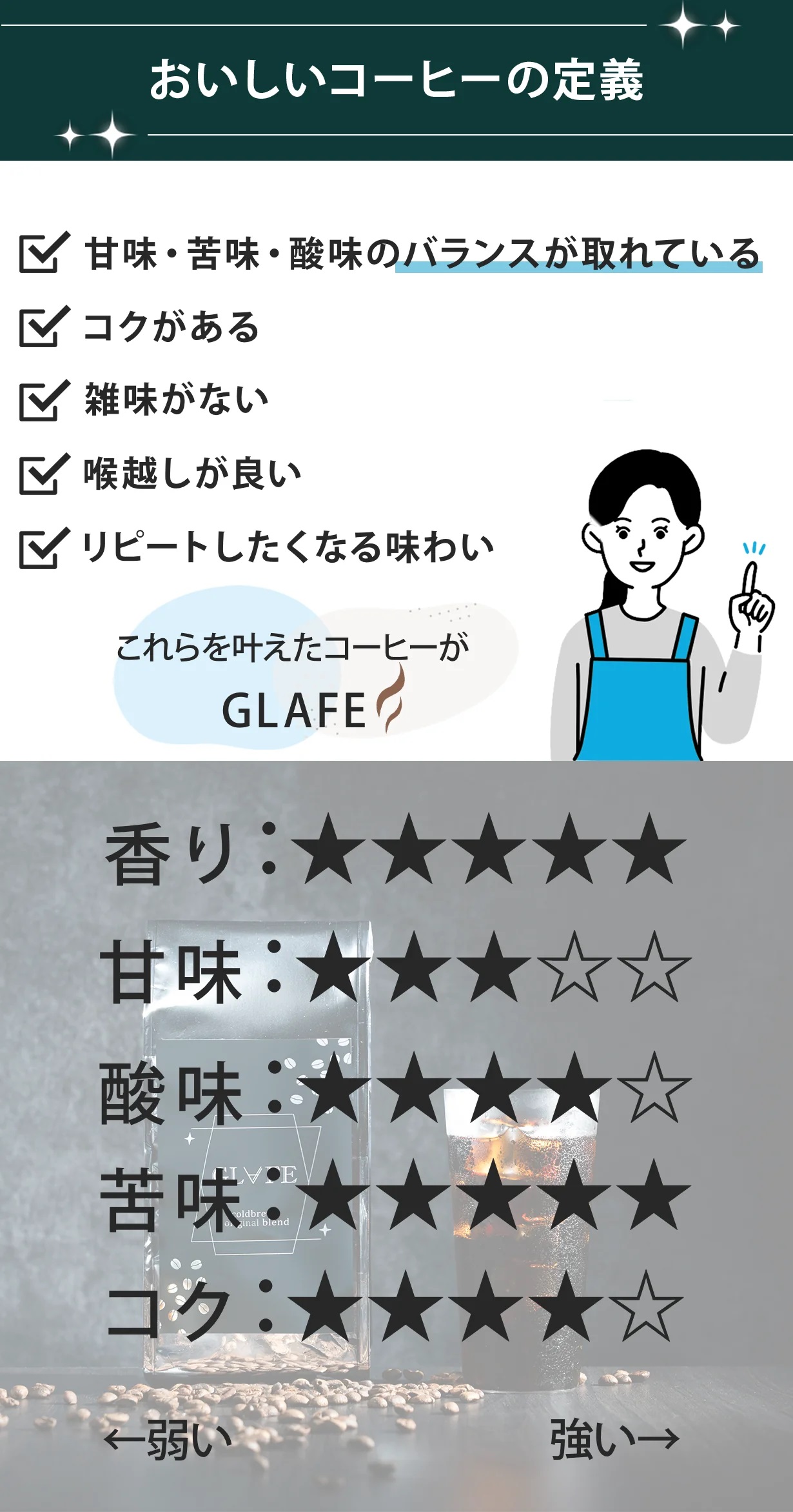 水出し用コーヒー豆 GLAFE グラフェ